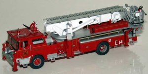 FDNY TL-14 Mack TL with Stang on Cab roof in HO.jpg